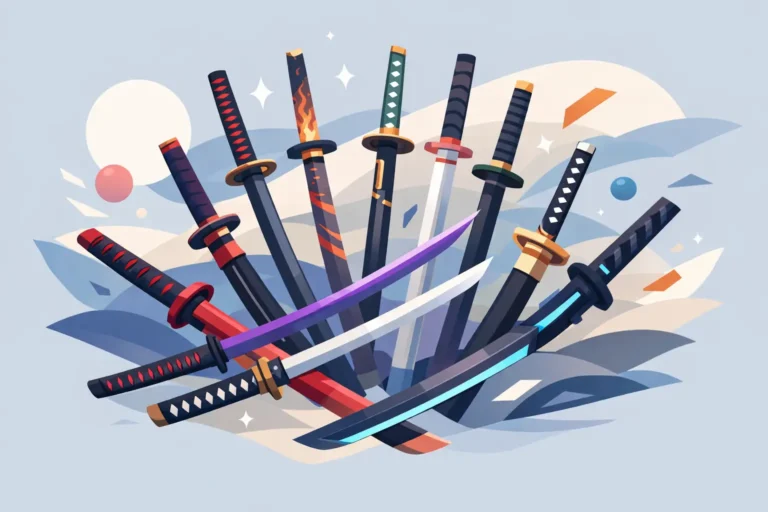 11 Anime Katana Collection Ideas That Pop