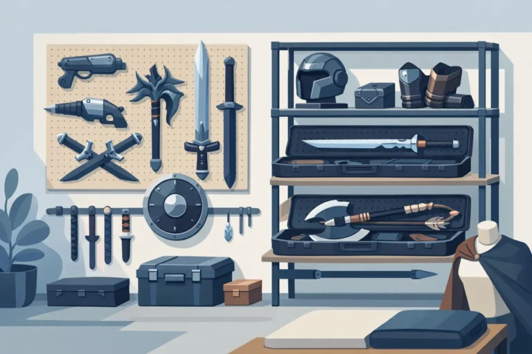 How to Store Cosplay Weapons Right